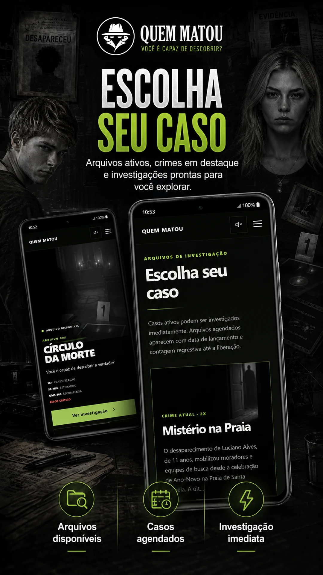 Quem Matou screenshot