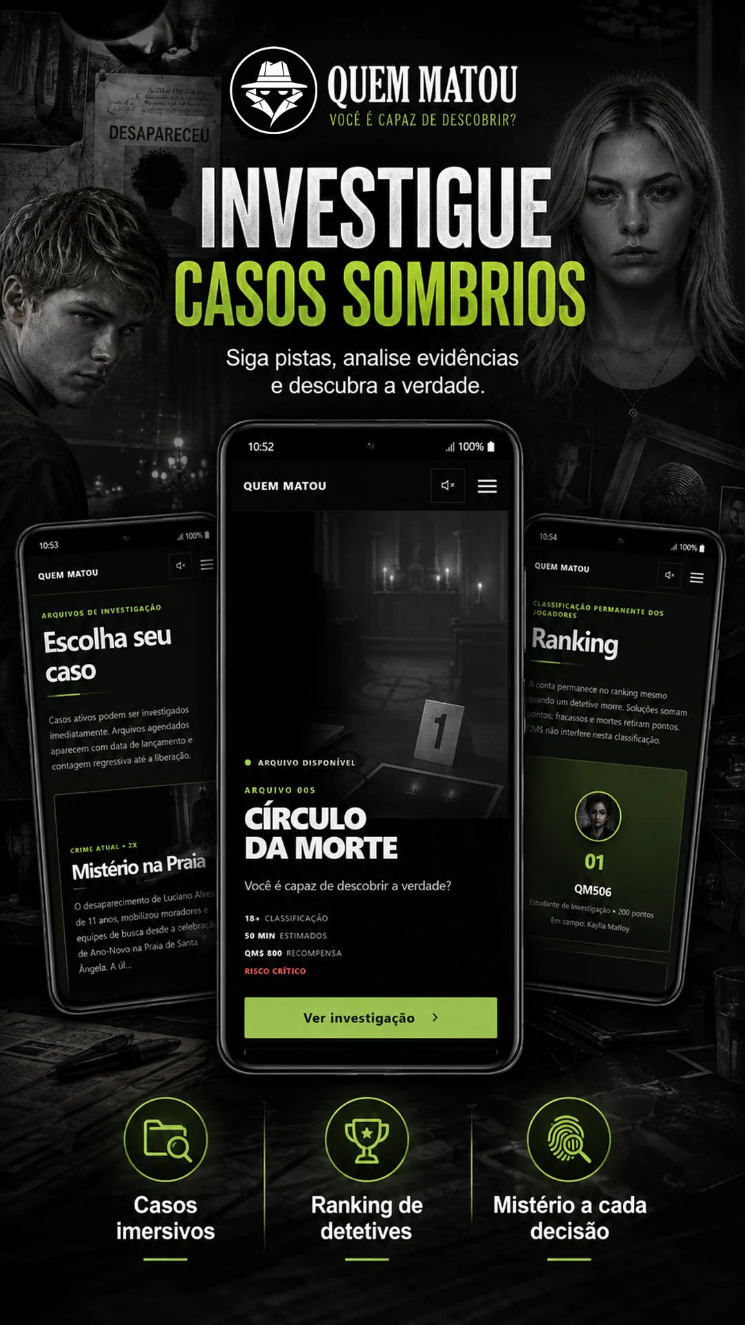 Quem Matou screenshot