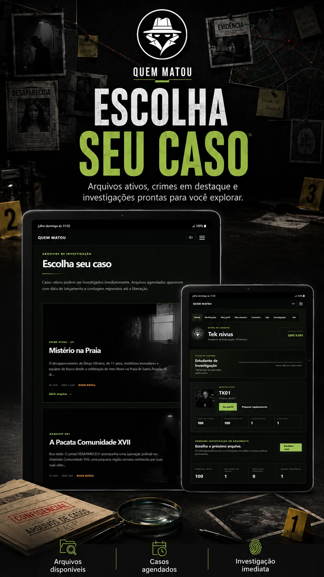 Quem Matou screenshot