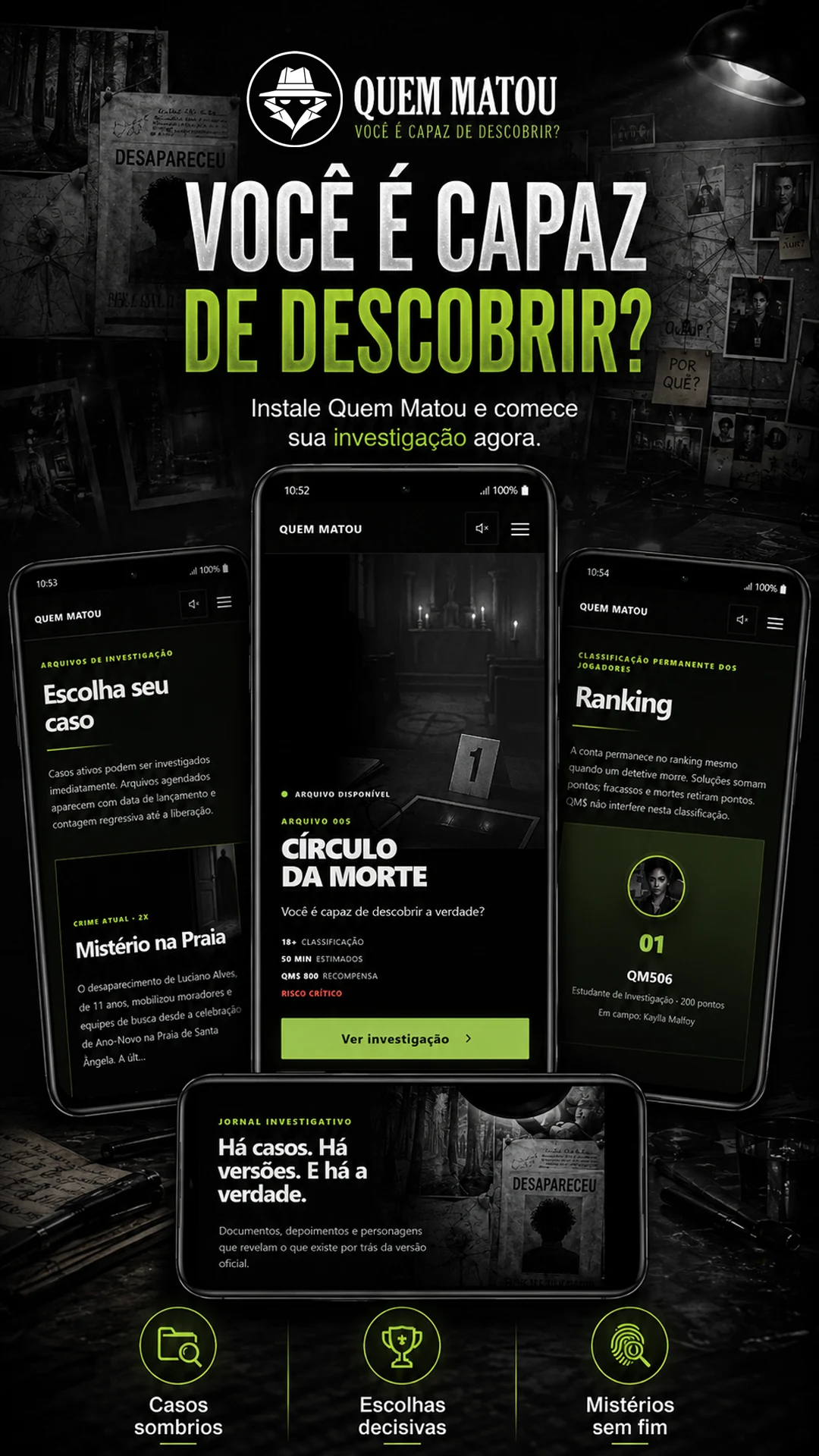 Quem Matou screenshot